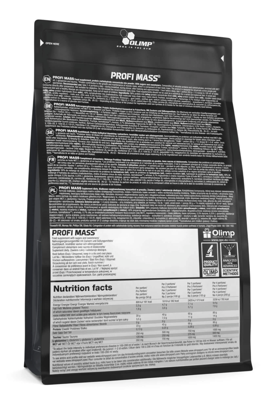 Olimp Profi Mass® - 1000-2500 g