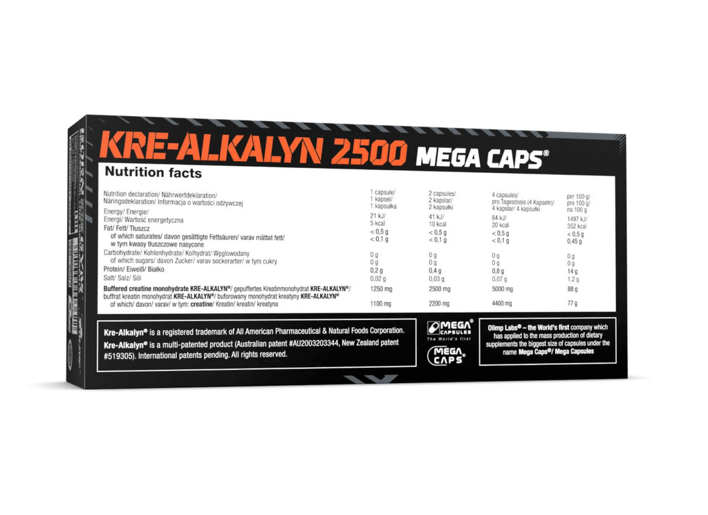 Olimp Kre-Alkalyn® 2500 Mega Caps® - 120 Kapsułek